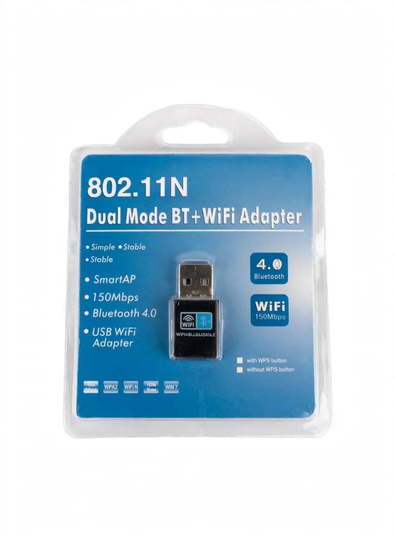 Clé USB WiFi + Bluetooth 2-en-1